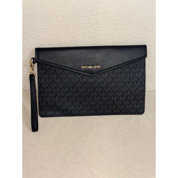 Michael Kors Leather Clutch Wallet - Picture 1 of 7